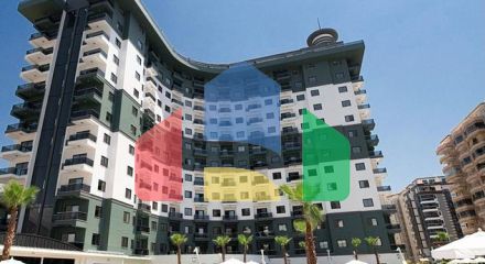 Современная квартира с полной инфраструктурой в Махмутларе