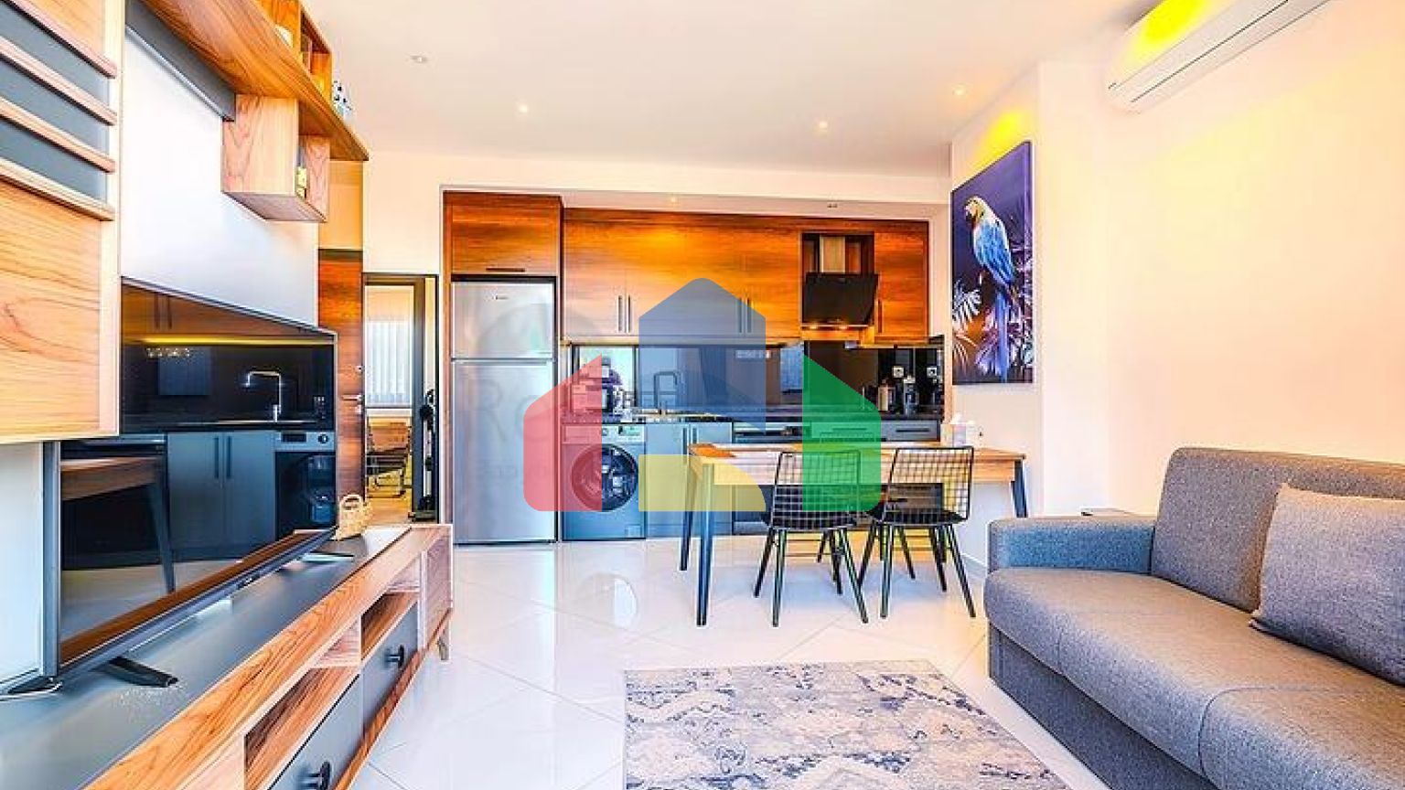 Современная квартира с полной инфраструктурой в Махмутларе