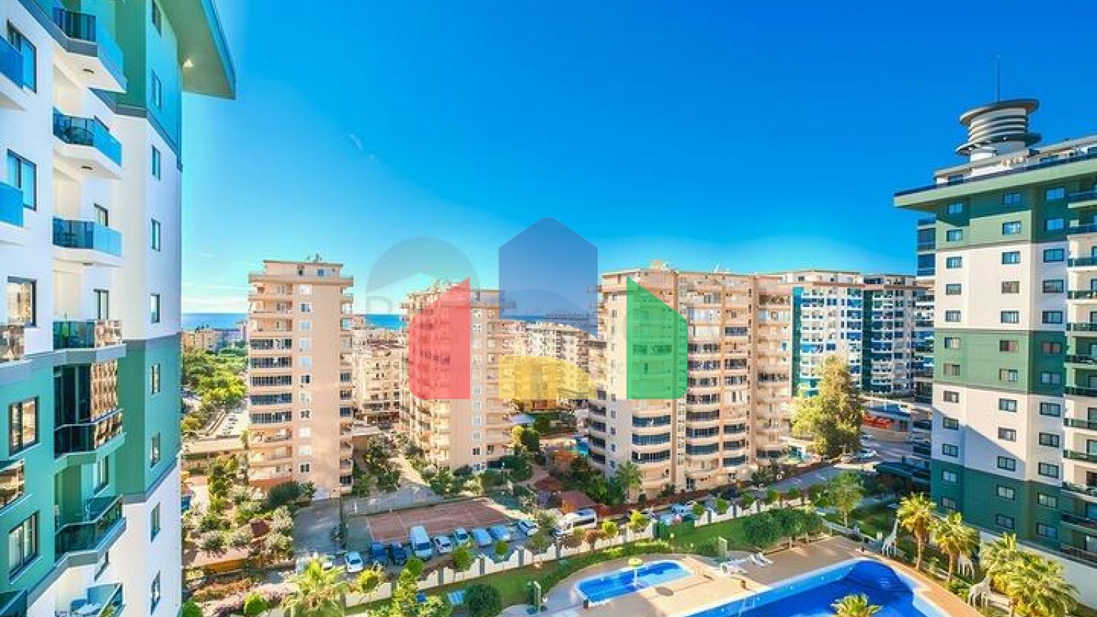 Современная квартира с полной инфраструктурой в Махмутларе