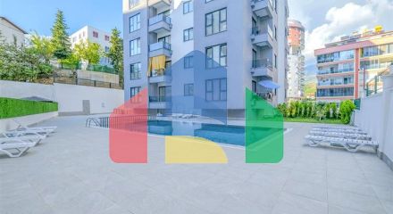 Квартира 1+1 с балконом и инфраструктурой в районе Махмутлар