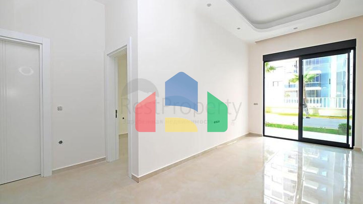 Современная квартира 1+1 с садовым этажом в комплексе с богатой инфраструктурой