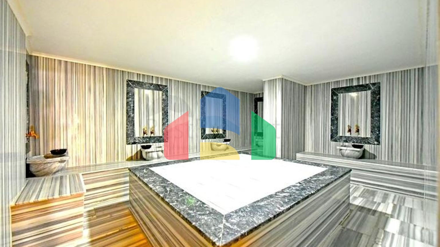 Современная квартира 1+1 с богатой инфраструктурой в районе Махмутлар