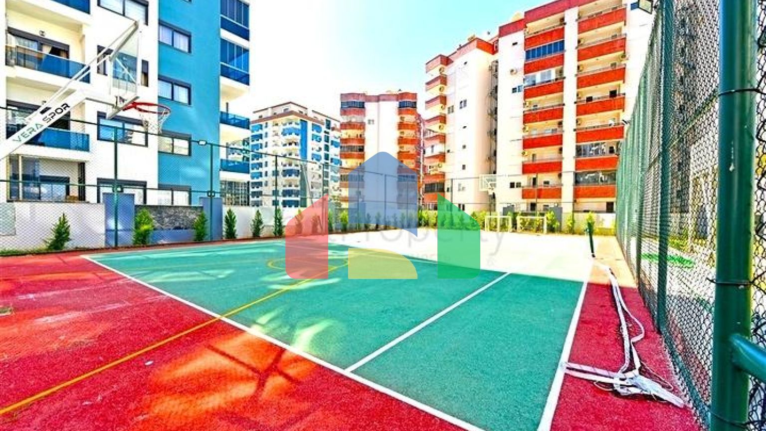 Современная квартира 1+1 с богатой инфраструктурой в районе Махмутлар