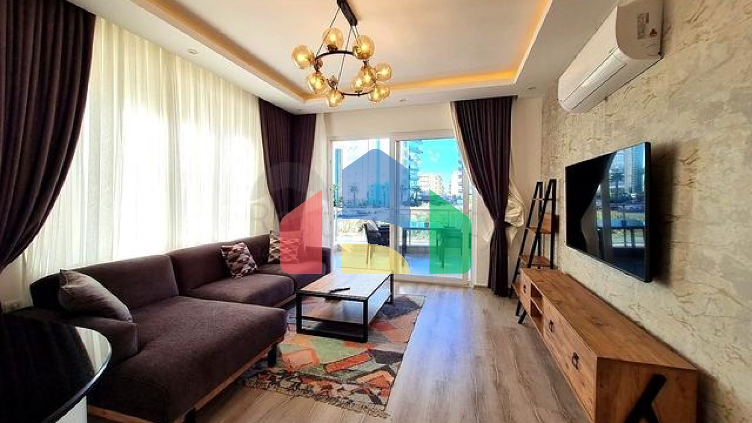 Светлая меблированная квартира 1+1 для комфортной жизни