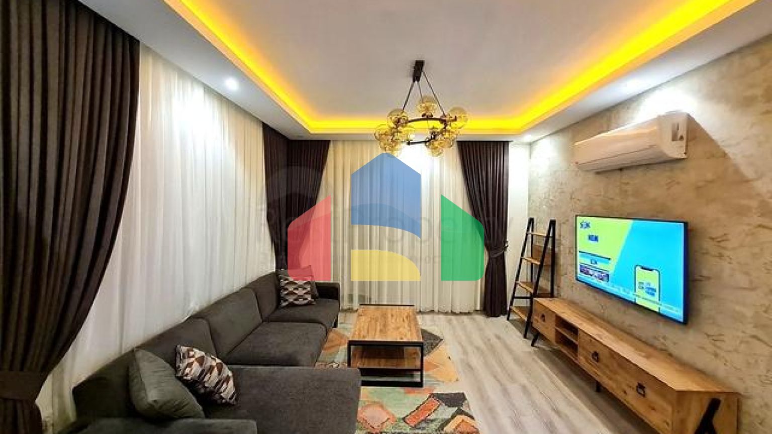 Светлая меблированная квартира 1+1 для комфортной жизни