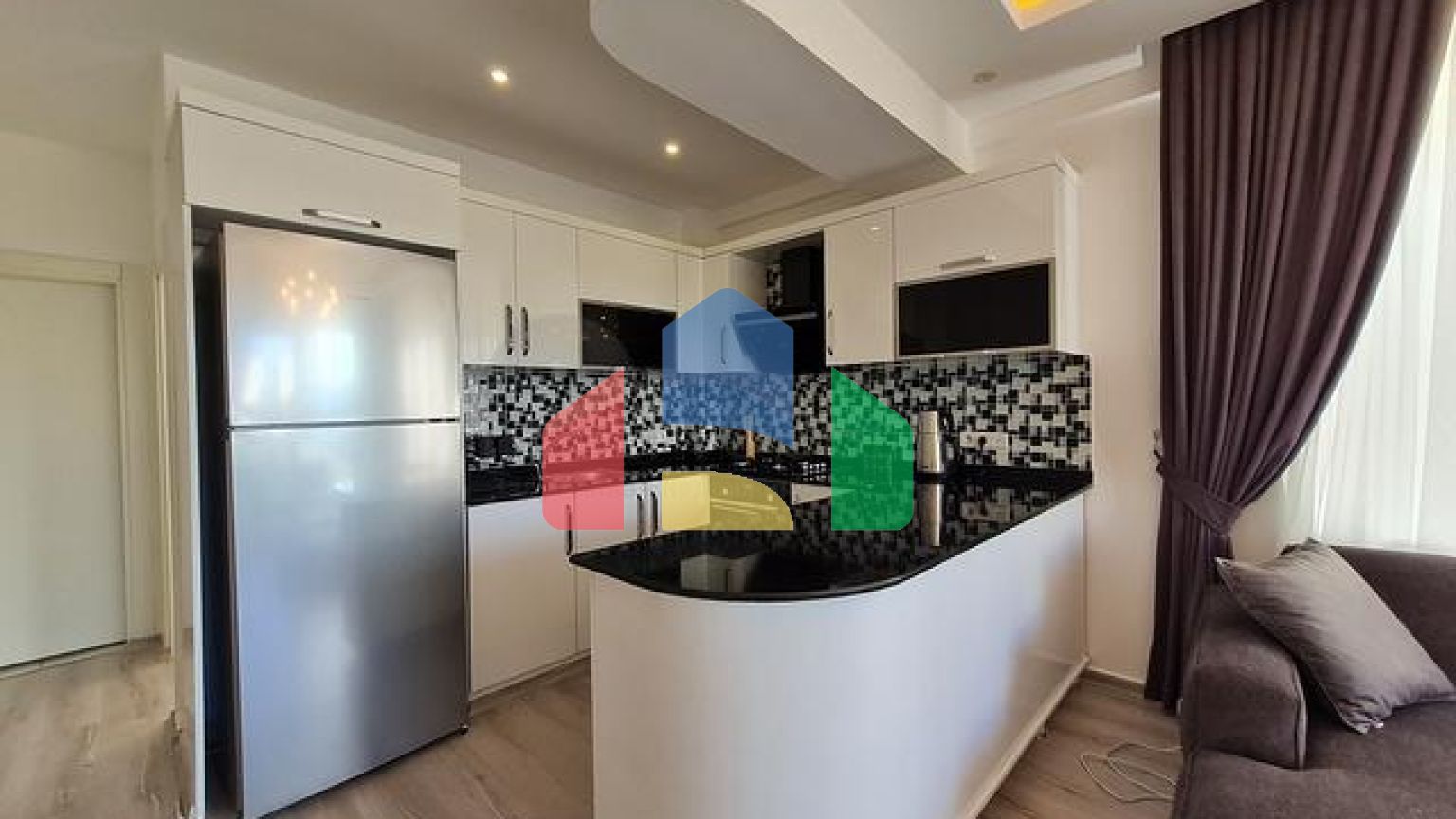 Светлая меблированная квартира 1+1 для комфортной жизни