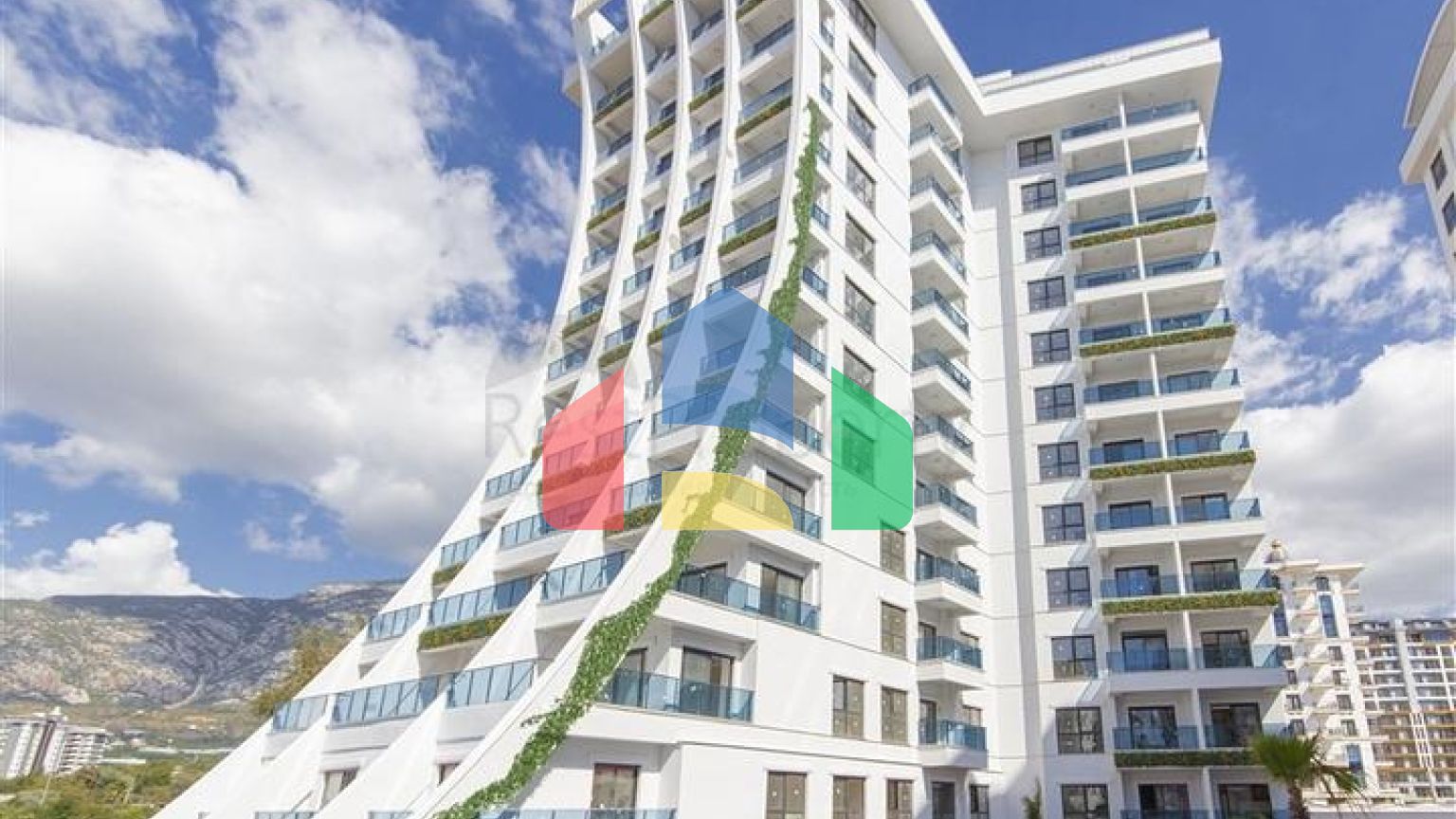 Современная квартира 1+1 в новом комплексе с бассейном и спа-зоной в Махмутларе