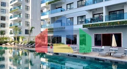 Современная квартира 1+1 в новом комплексе с бассейном и спа-зоной в Махмутларе