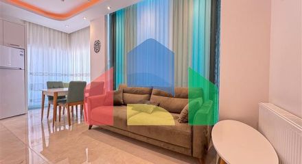 Двухкомнатная квартира 1+1 с мебелью в районе Махмутлар