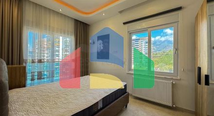 Двухкомнатная квартира 1+1 с мебелью в районе Махмутлар