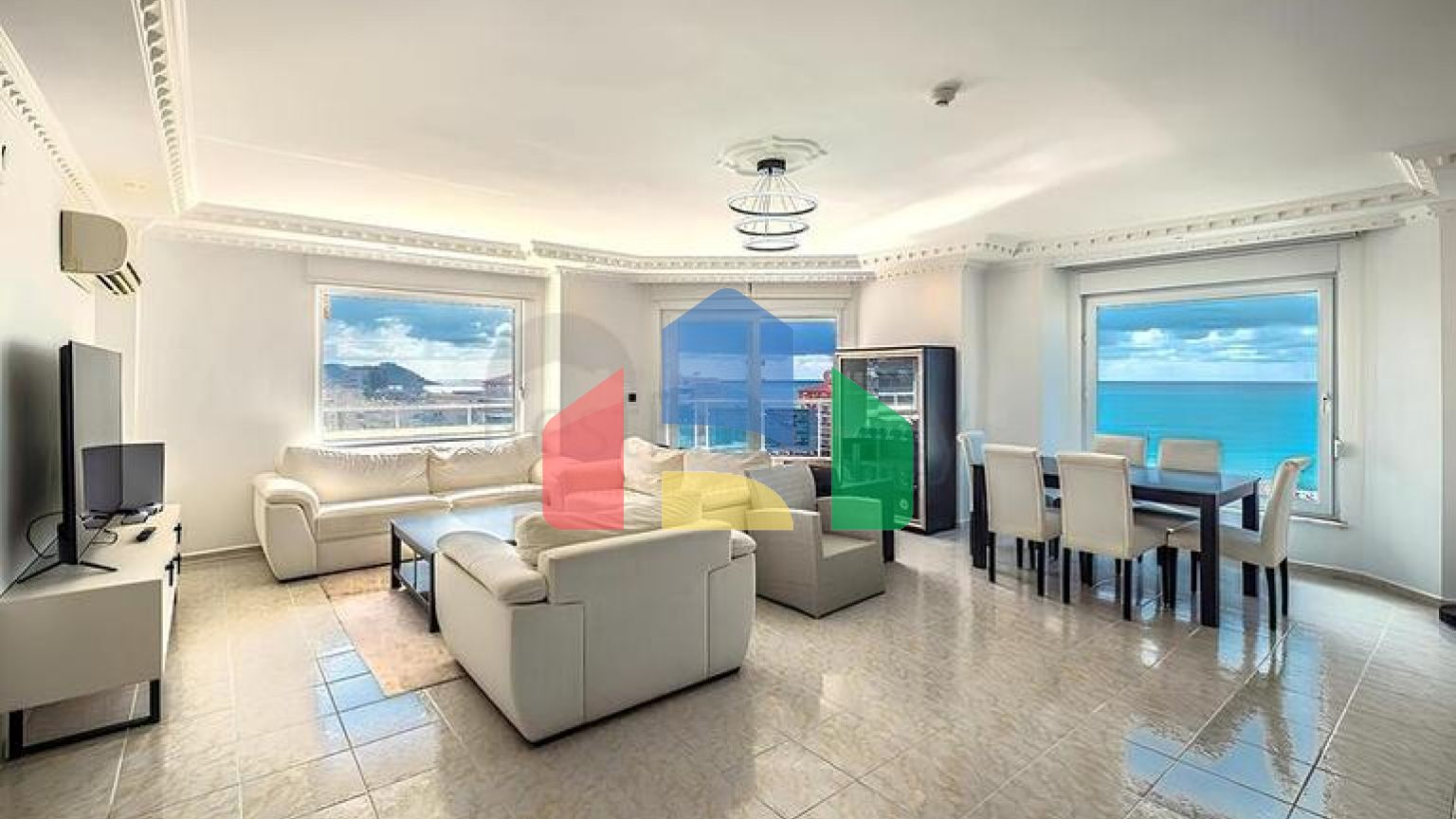 Квартира 2+1 в районе Махмутлар в 150 м от моря