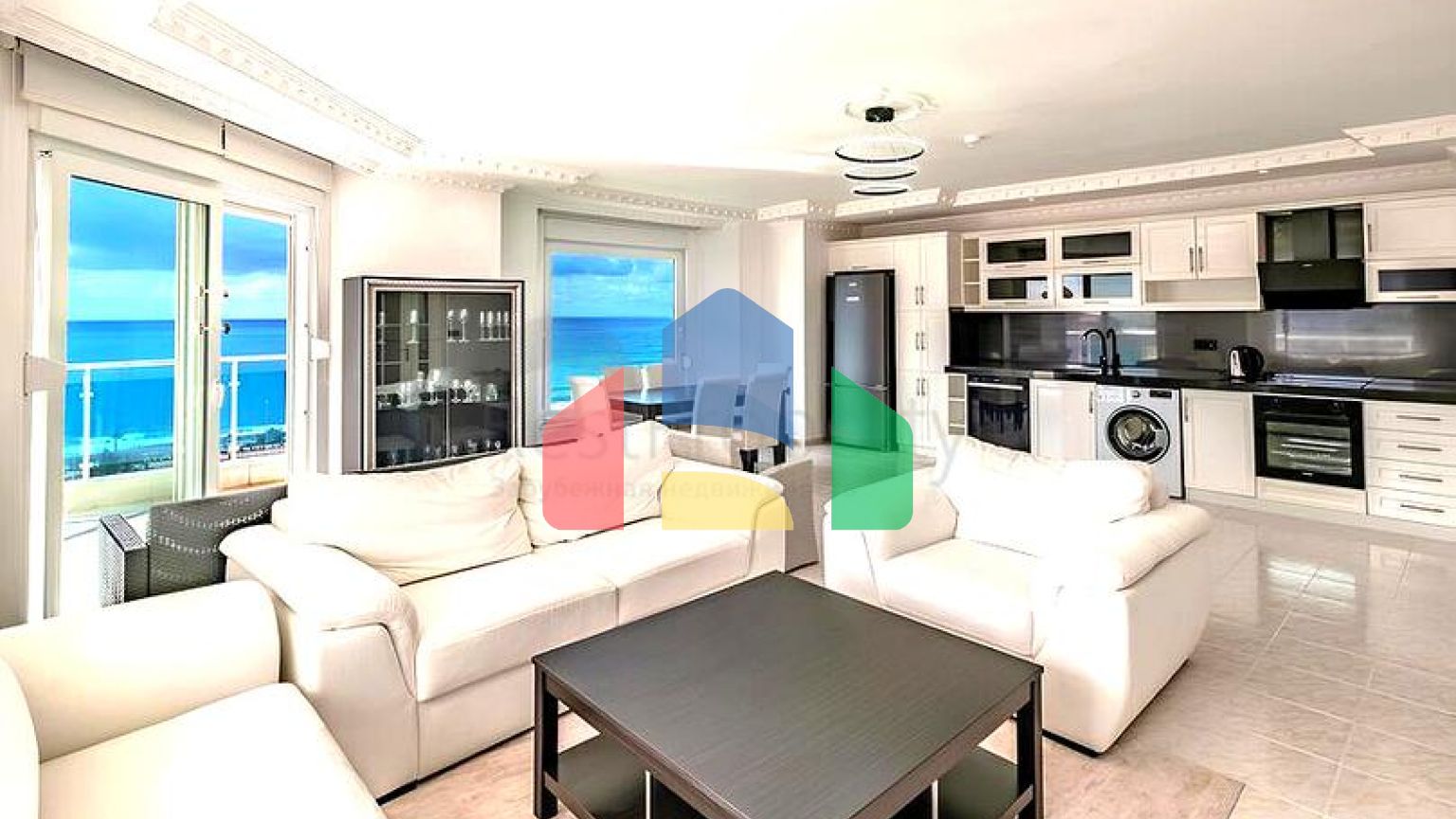 Квартира 2+1 в районе Махмутлар в 150 м от моря