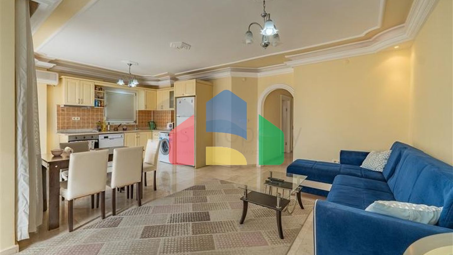 Уютная 2+1 квартира в развитом районе Алании