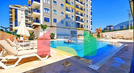 Сучасна квартира 1+1 в розвиненому районі Аланії