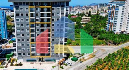 Сучасна квартира 1+1 в розвиненому районі Аланії