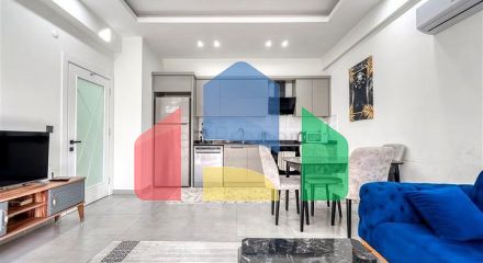 Квартира 1+1 с полной инфраструктурой комплекса в районе Махмутлар