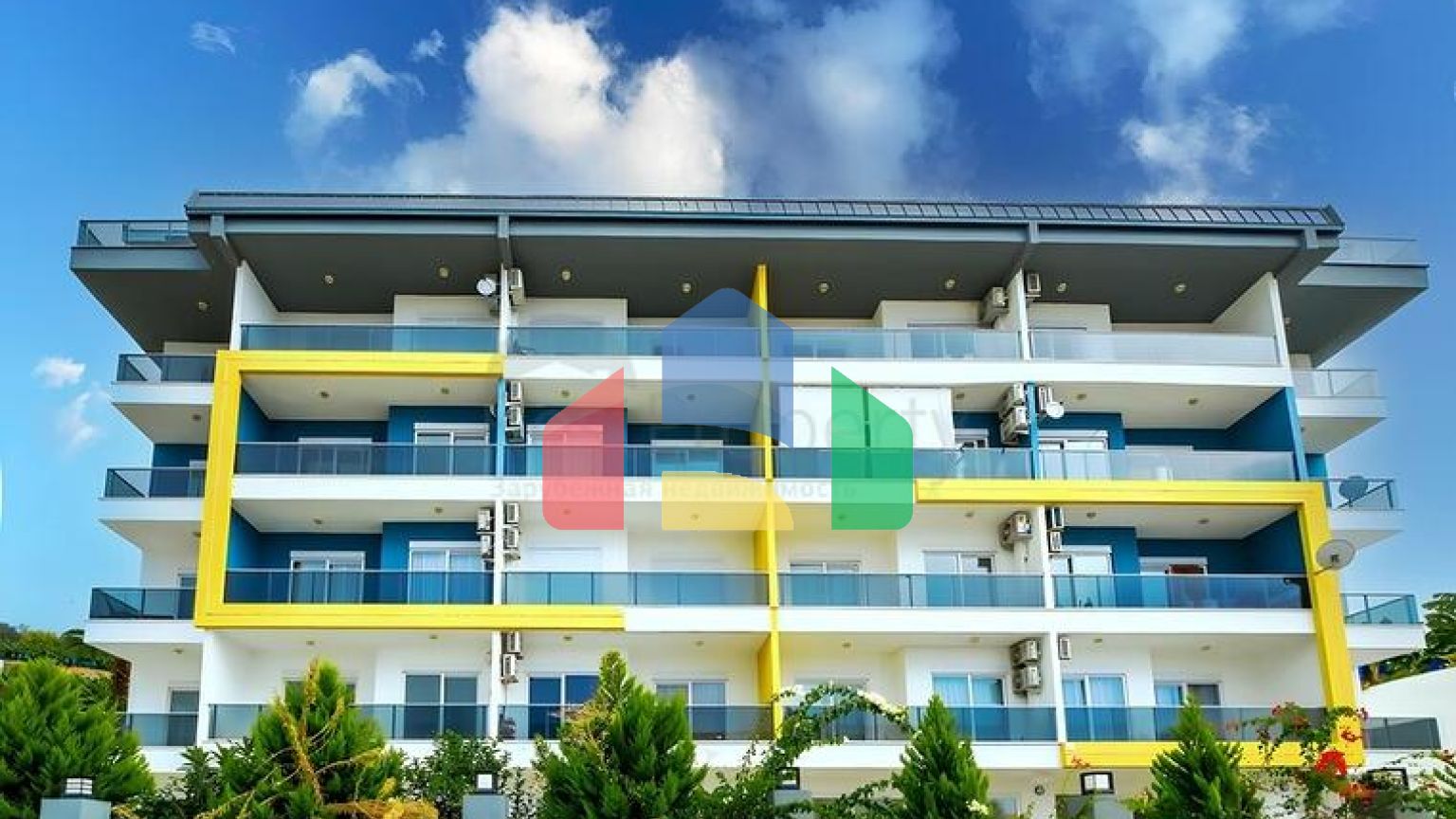 Современная квартира рядом с морем в Махмутларе