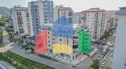 Современная меблированная квартира в новом комплексе в Махмутларе Современная меблированная квартира в новом комплексе в Махмутларе