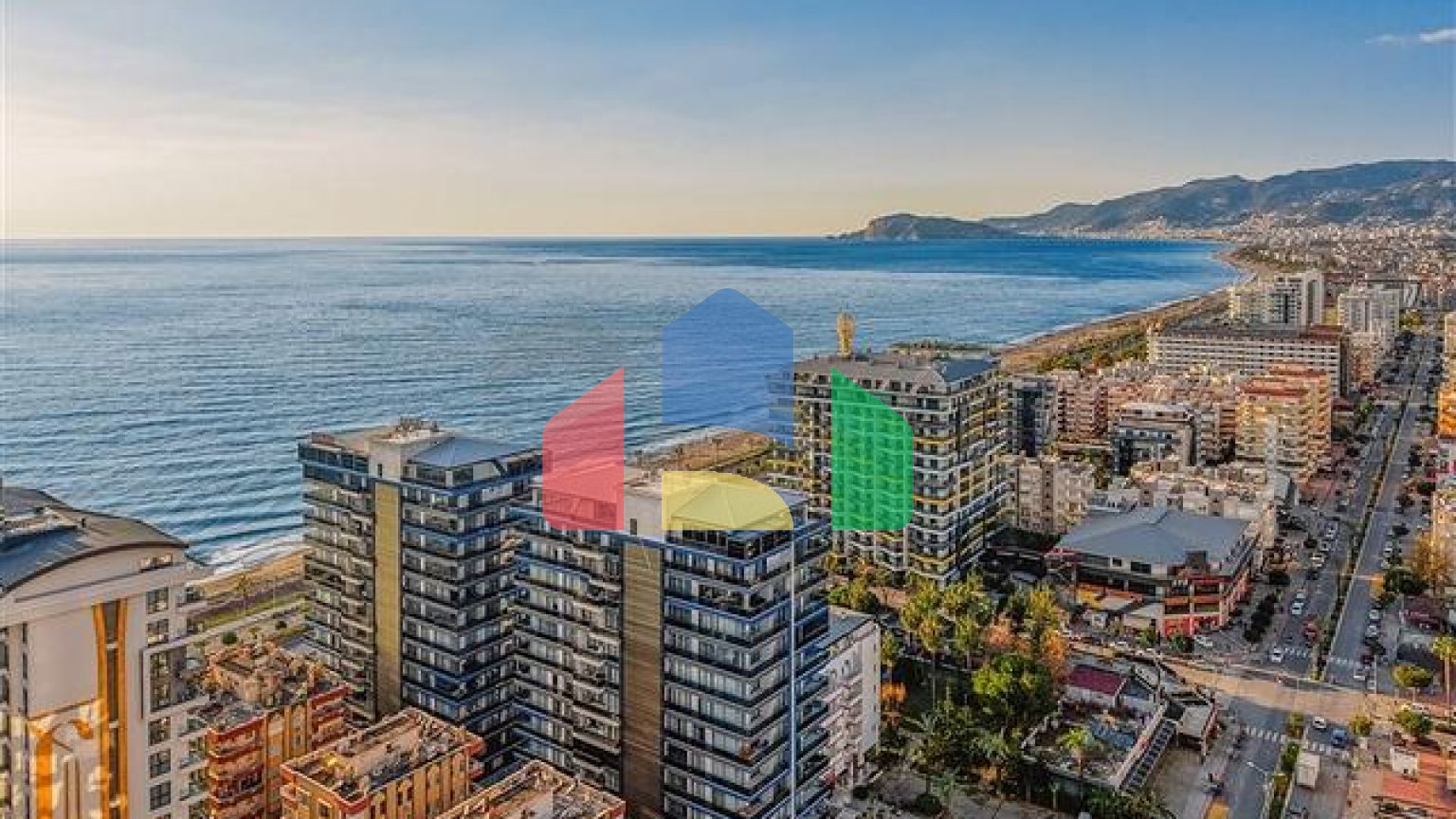 Трёхкомнатная квартира 2+1 в жилом комплексе в районе Махмутлар