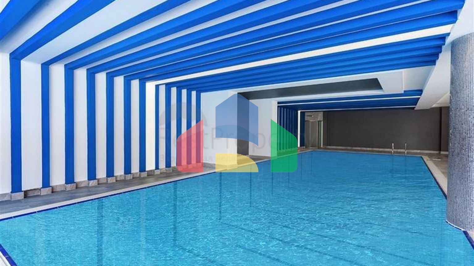 Трёхкомнатная квартира 2+1 в жилом комплексе в районе Махмутлар