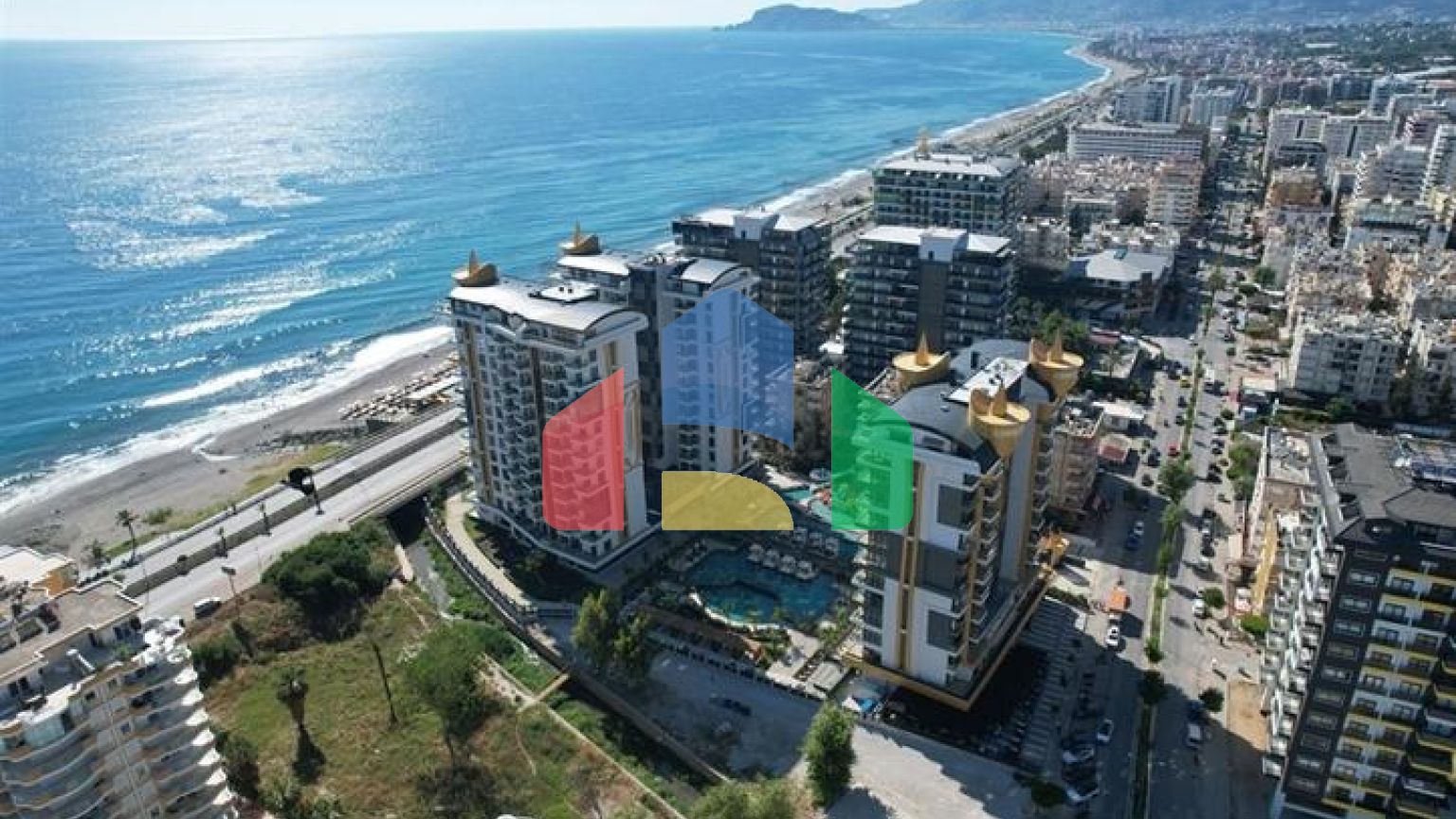 Трёхкомнатная квартира 2+1 в районе Махмутлар