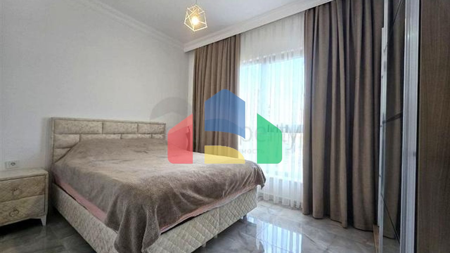 Квартира 1+1 с инфраструктурой в районе Махмутлар