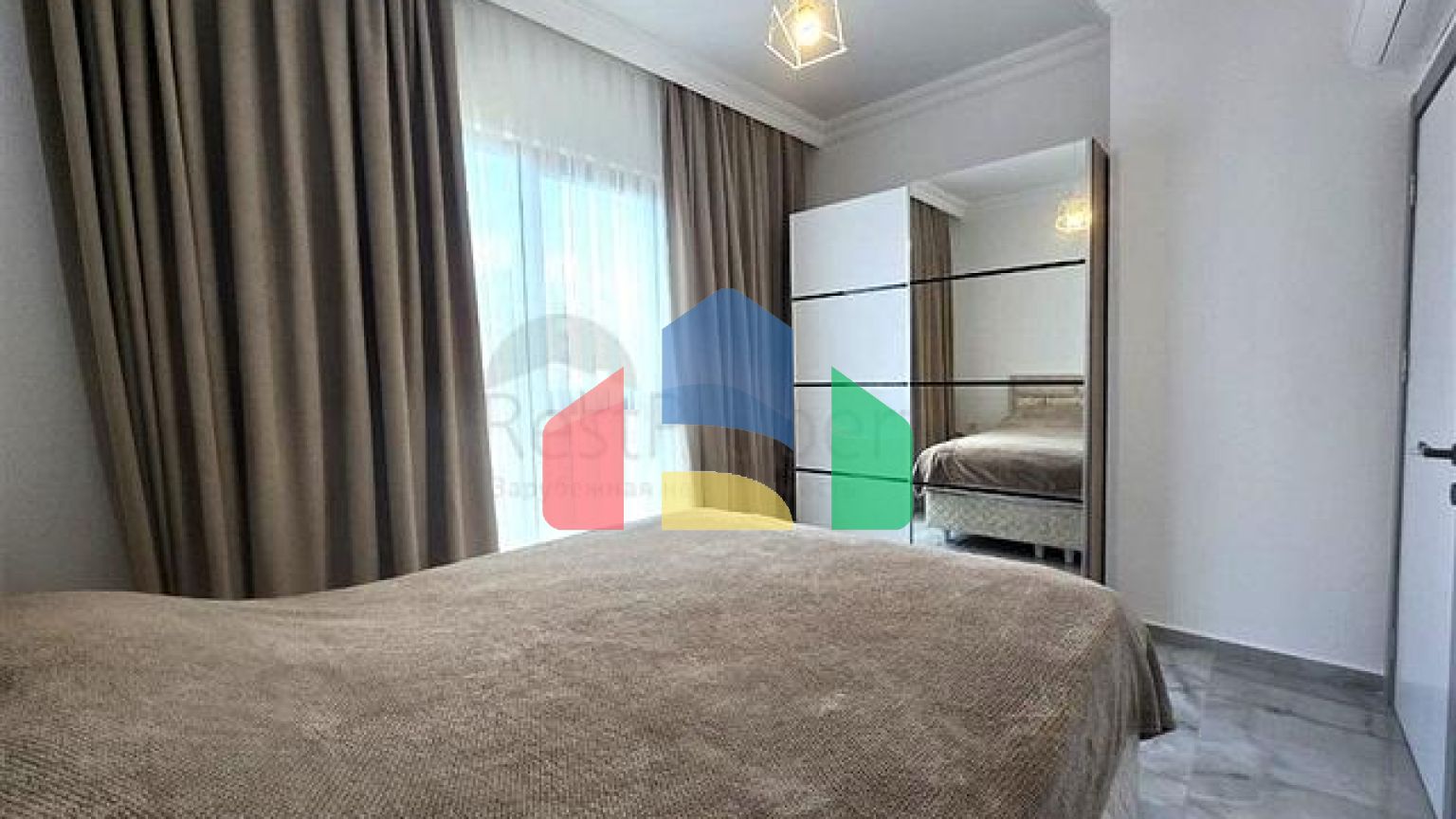 Квартира 1+1 с инфраструктурой в районе Махмутлар