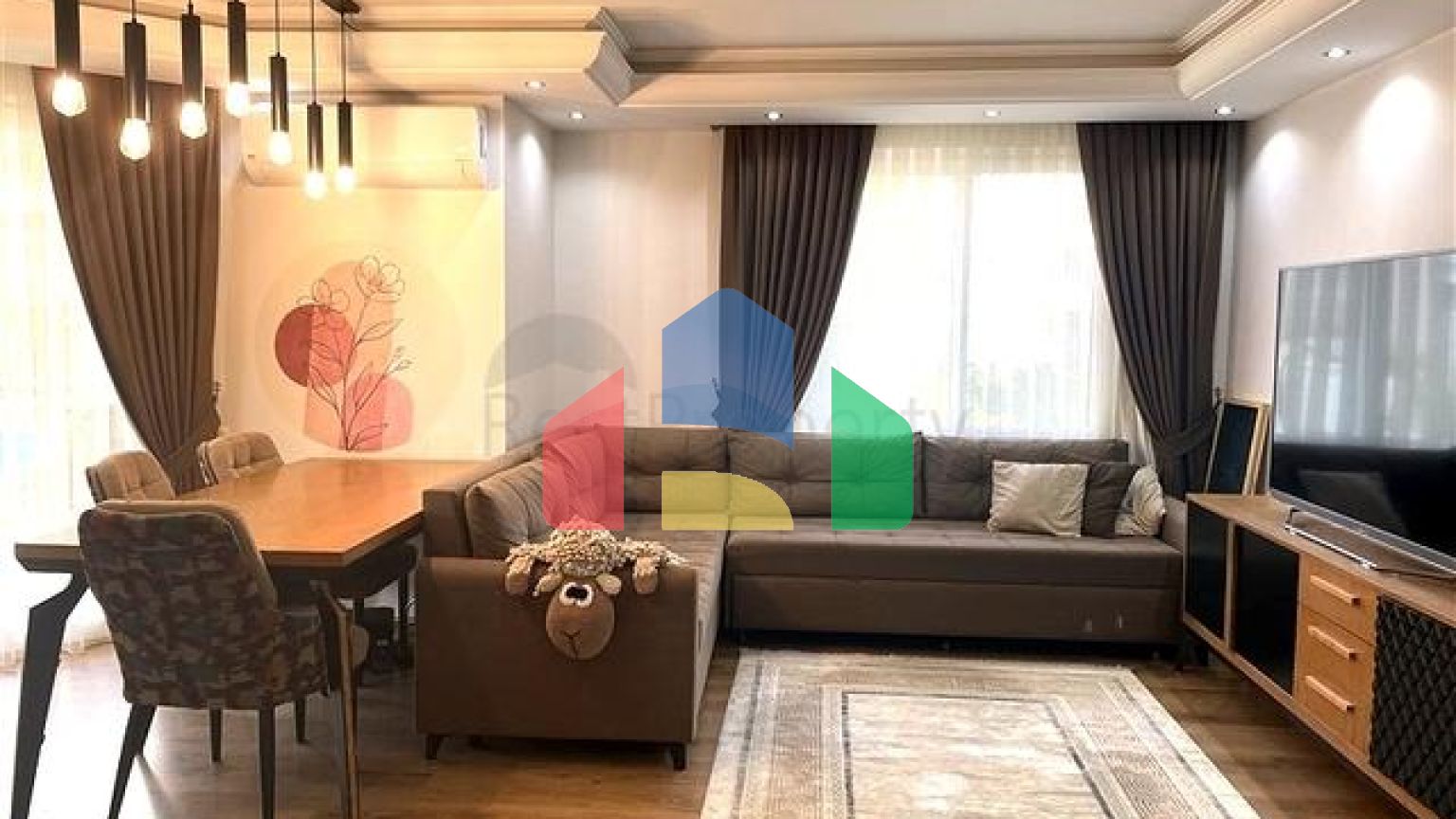 Просторная квартира 2+1 в районе Махмутлар в 50 метрах от моря