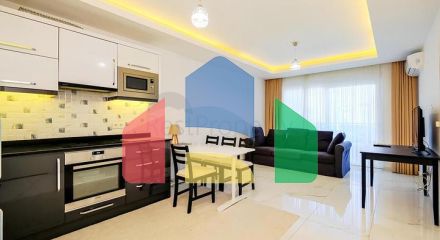 Светлая меблированная квартира 1+1 для комфортной жизни