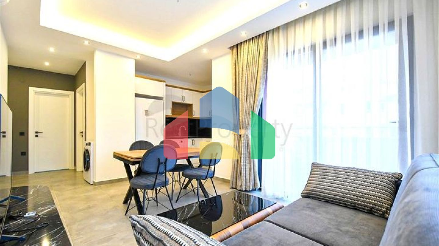 Квартира 1+1 с инфраструктурой комплекса в районе Махмутлар