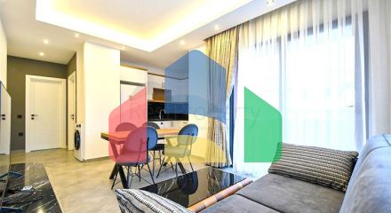 Квартира 1+1 с инфраструктурой комплекса в районе Махмутлар