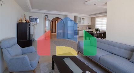 Просторная квартира 2+1 в районе Махмутлар в 50 метрах от моря