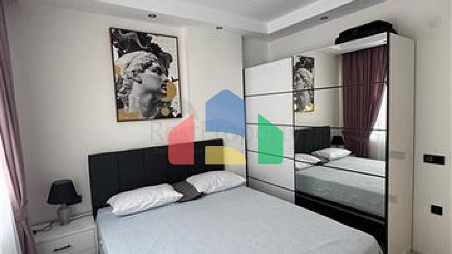 Современная квартира 1+1 в новом комплексе в Махмутларе всего 350 м от моря