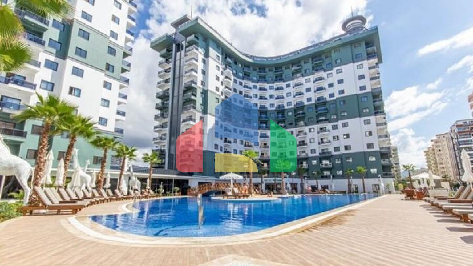 Уютная меблированная квартира 1+1 в современном жилом комплексе