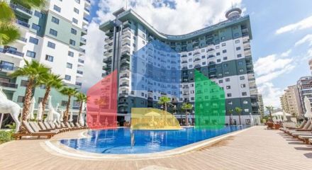 Уютная меблированная квартира 1+1 в современном жилом комплексе