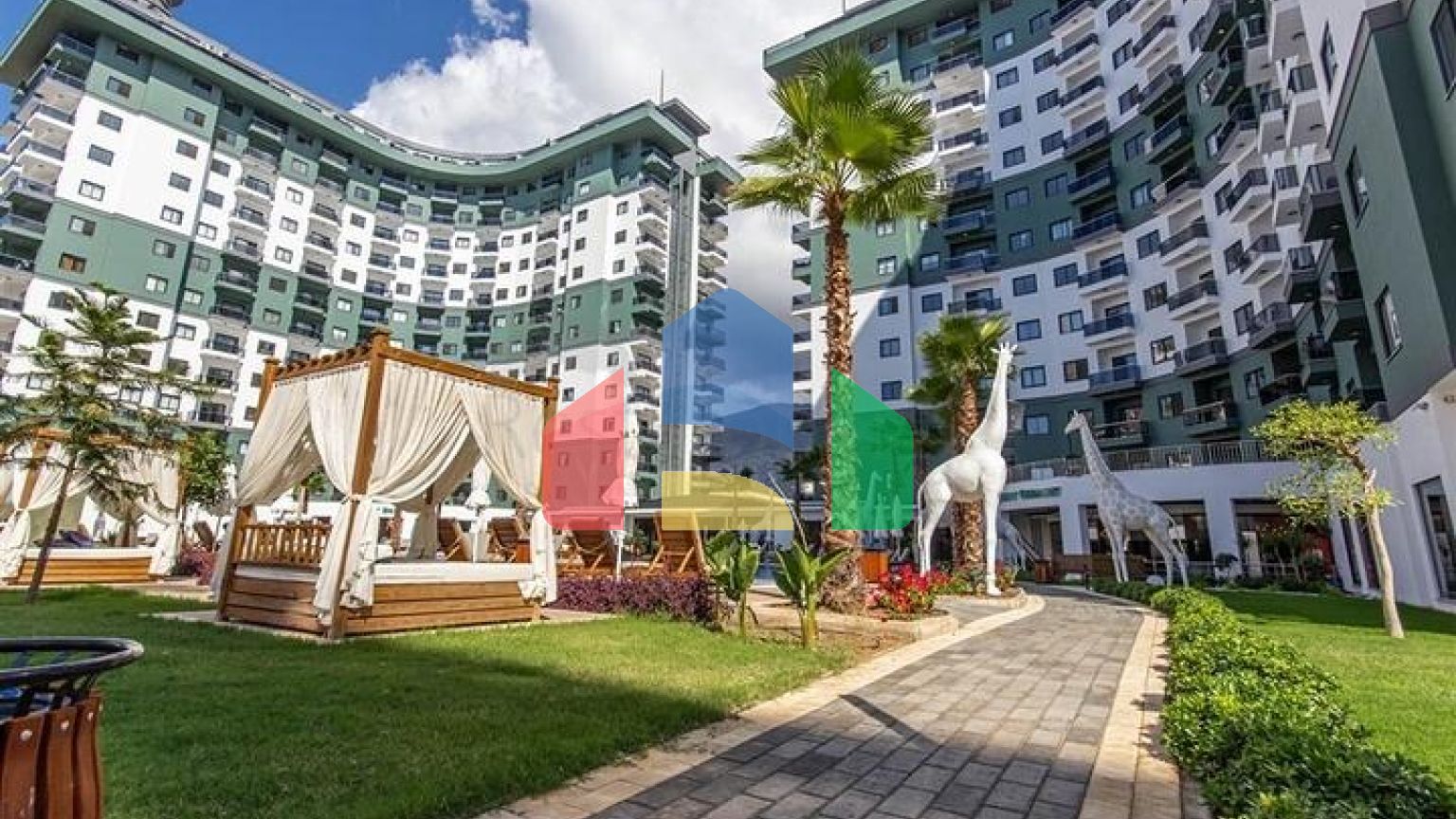 Уютная меблированная квартира 1+1 в современном жилом комплексе