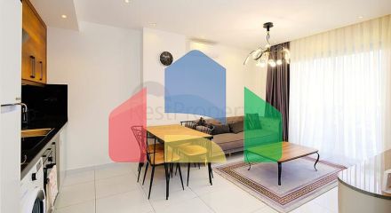 Уютная меблированная квартира 1+1 в современном жилом комплексе