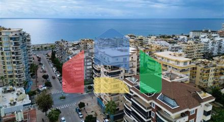 Трёхкомнатная квартира 2+1 в центре района Махмутлар