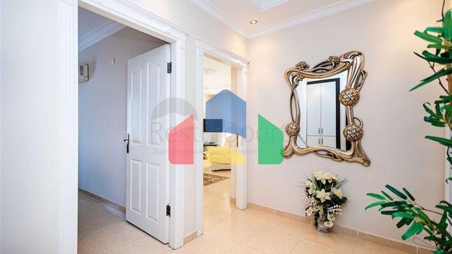 Трёхкомнатная квартира 2+1 в центре района Махмутлар