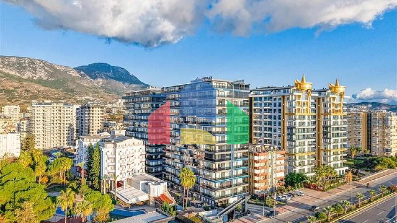 Трёхкомнатная квартира 2+1 с мебелью в районе Махмутлар в 20 м от моря