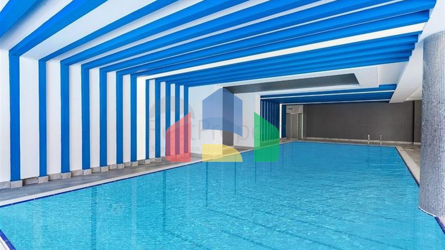 Трёхкомнатная квартира 2+1 с мебелью в районе Махмутлар в 20 м от моря