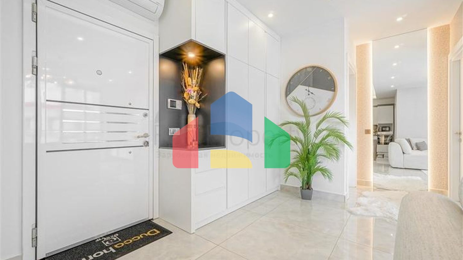 Трёхкомнатная квартира 2+1 с мебелью в районе Махмутлар в 20 м от моря