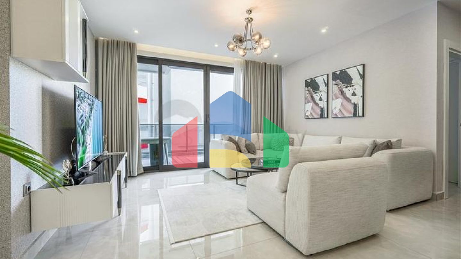 Трёхкомнатная квартира 2+1 с мебелью в районе Махмутлар в 20 м от моря