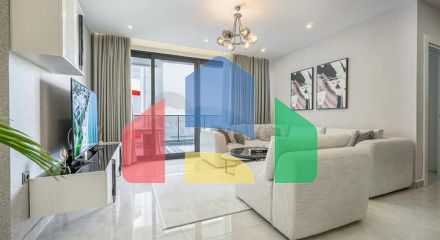 Трёхкомнатная квартира 2+1 с мебелью в районе Махмутлар в 20 м от моря