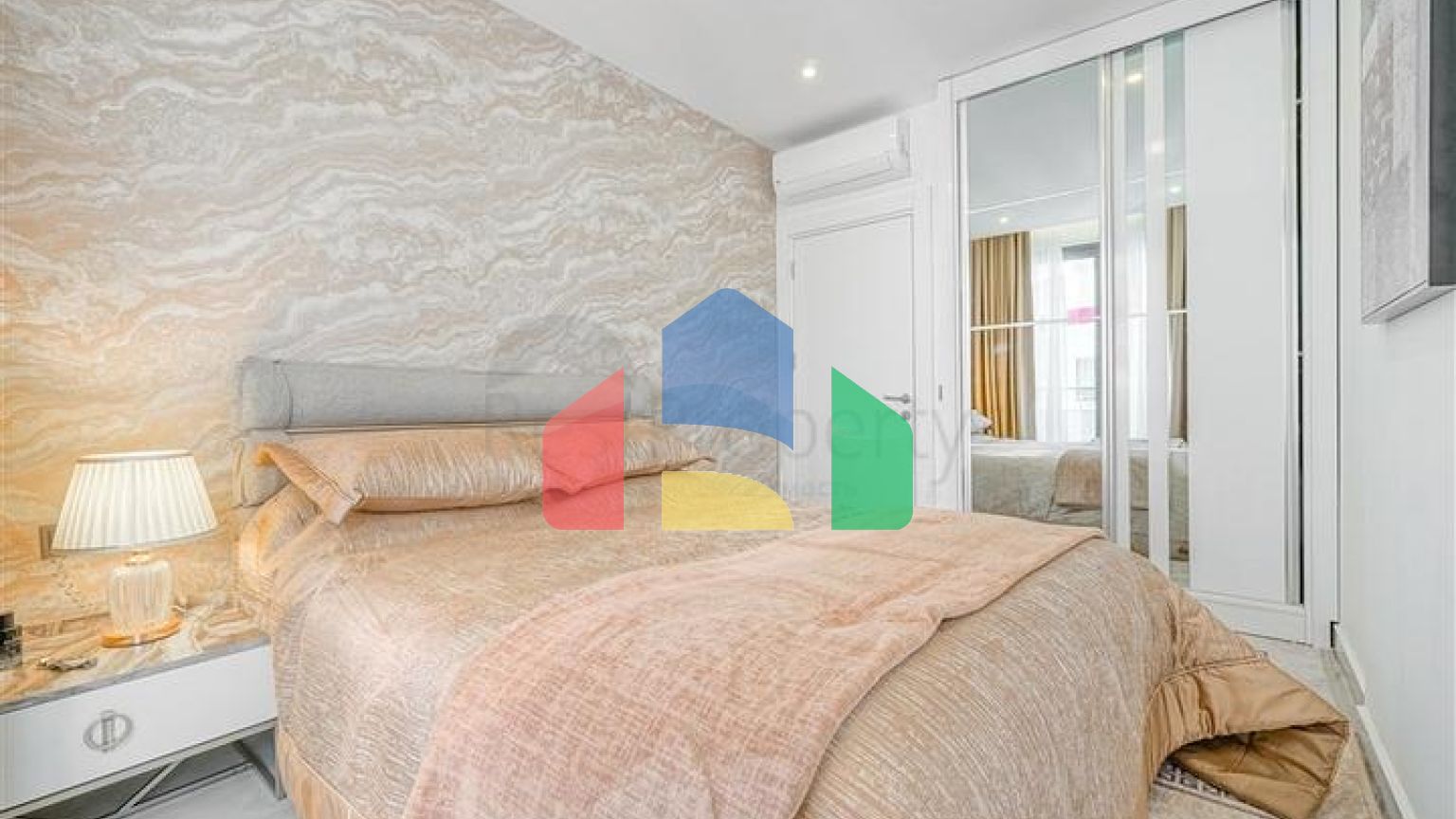 Трёхкомнатная квартира 2+1 с мебелью в районе Махмутлар в 20 м от моря