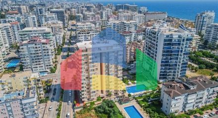 Трёхкомнатная квартира 2+1 с развитой инфраструктурой в районе Махмутлар