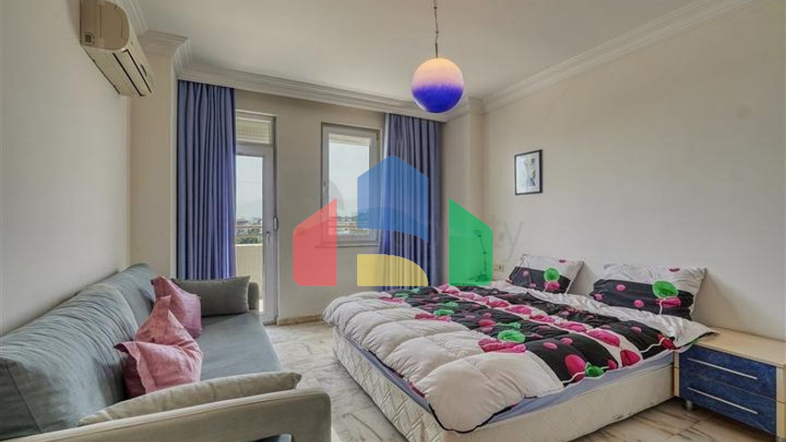 Трёхкомнатная квартира 2+1 с развитой инфраструктурой в районе Махмутлар