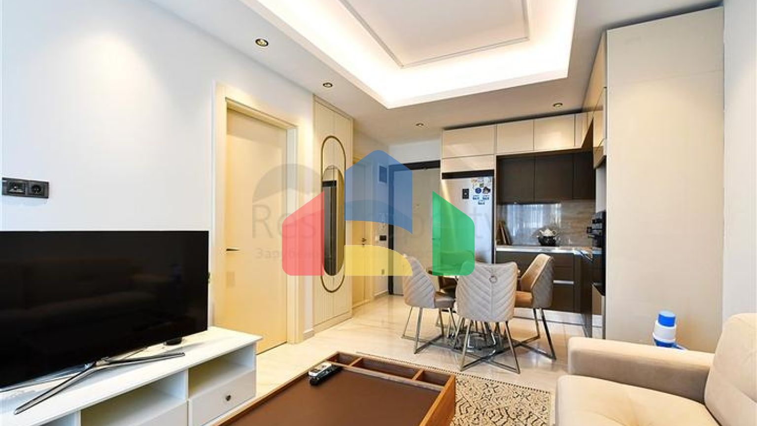 Двухкомнатная квартира 1+1 с современной инфраструктурой в районе Махмутлар