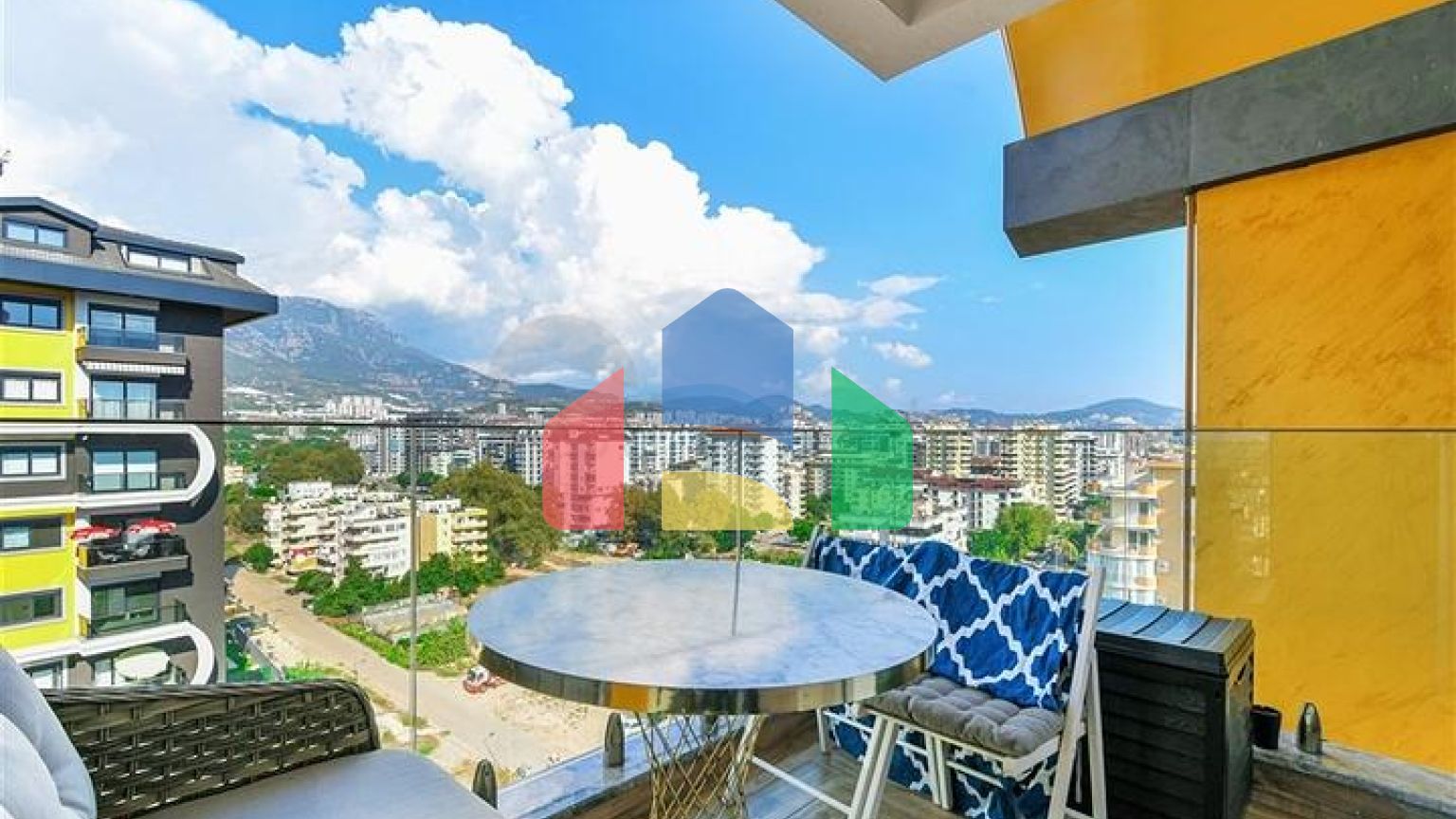 Двухкомнатная квартира 1+1 с современной инфраструктурой в районе Махмутлар