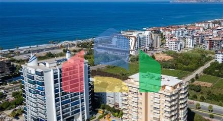 Двухкомнатная квартира с удобной планировкой в районе Махмутлар